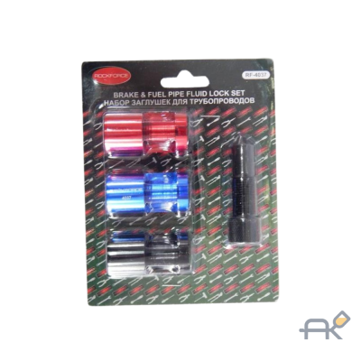 Набор заглушек для трубопроводов 4пр.(4.2-10мм). в блистере (RF-4037)